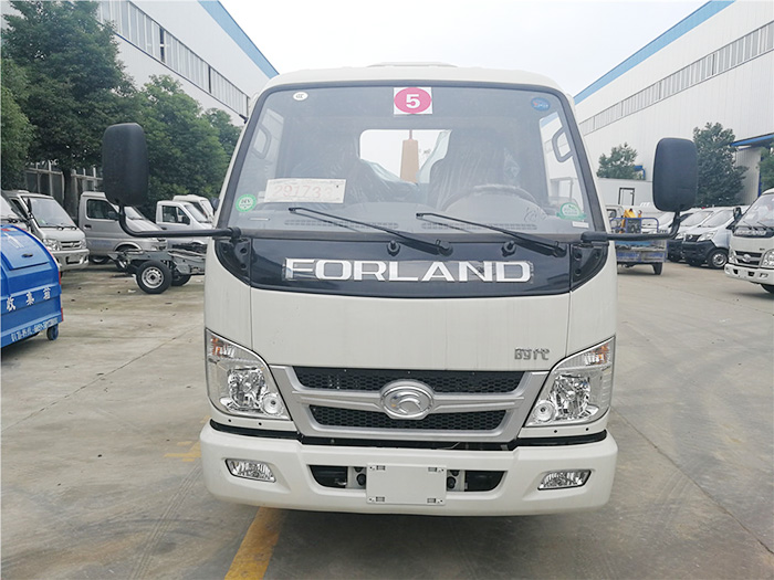 福田小卡勾臂垃圾車(chē)-4方