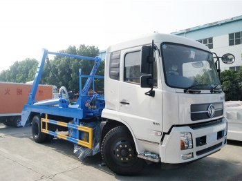 東風(fēng)天錦擺臂垃圾車(chē)-12方