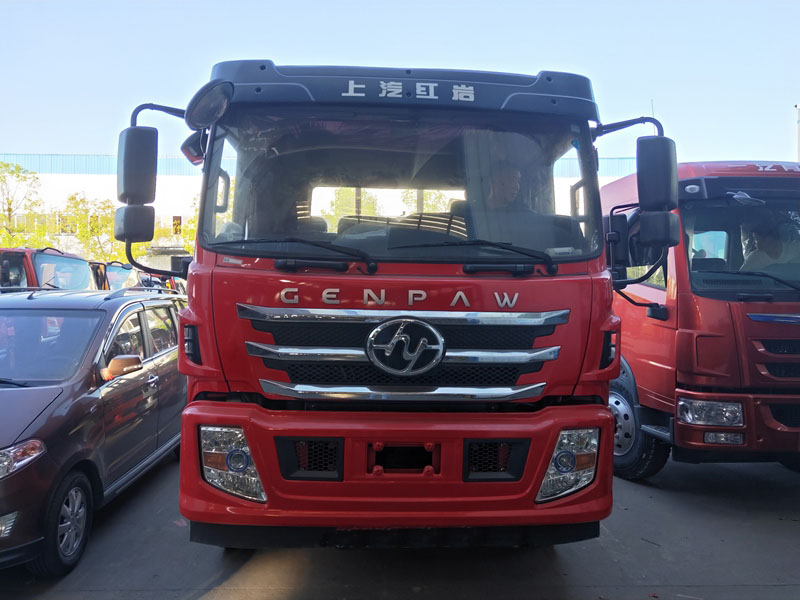 上汽紅巖單橋平板車