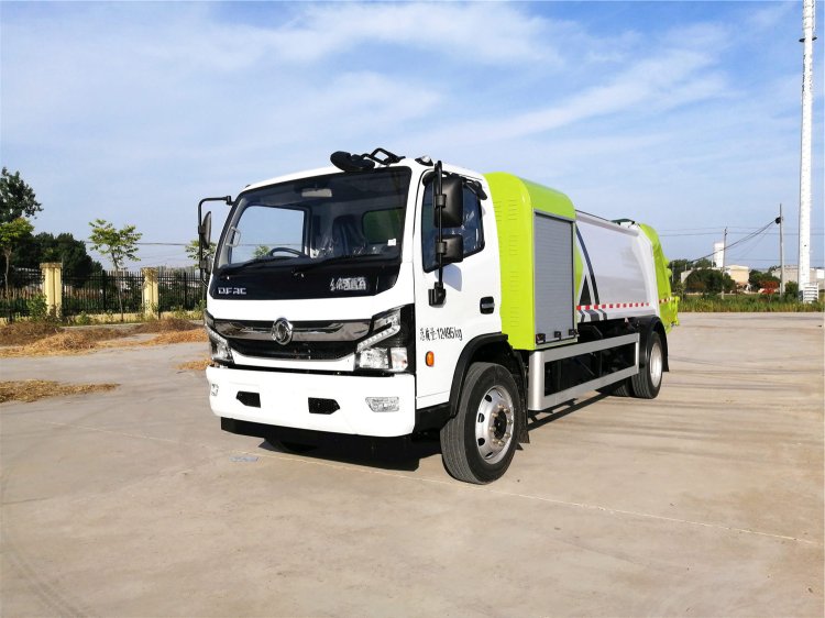 10方東風(fēng)純電動壓縮垃圾車（電池后背）