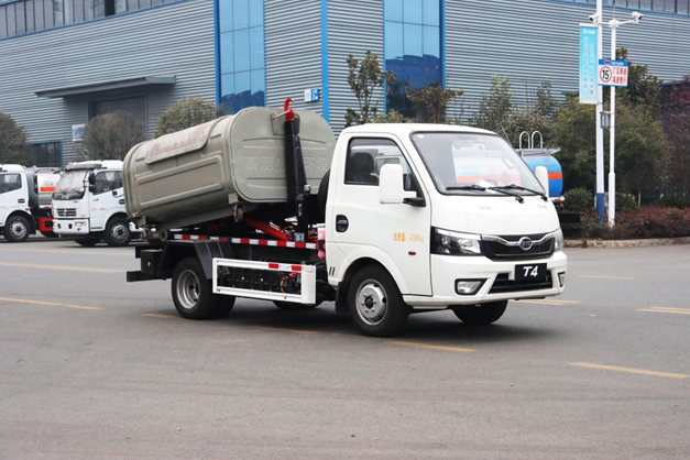 比亞迪2.5方電動車廂可卸式垃圾車