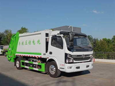 8方電動壓縮式垃圾車