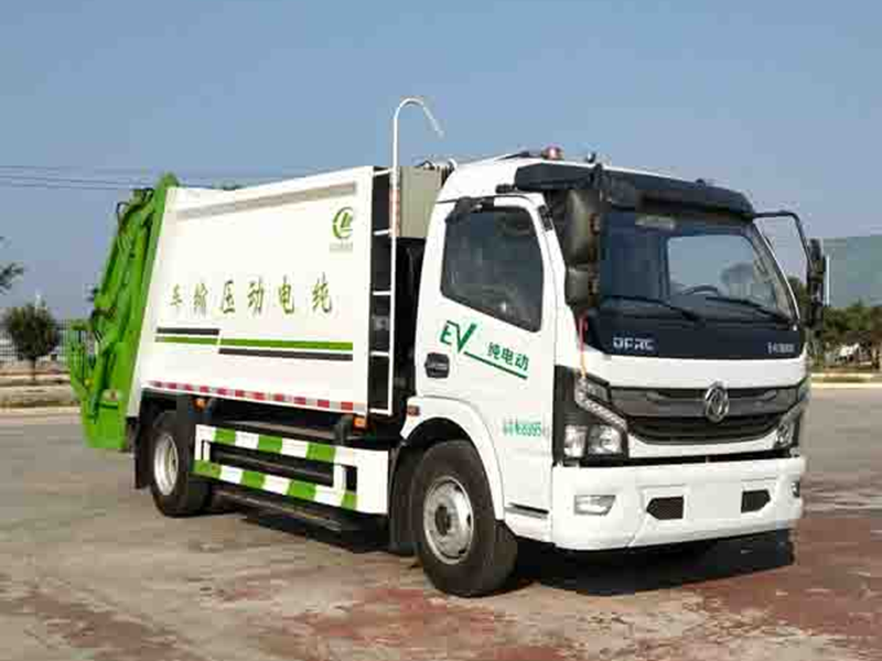 6方電動壓縮式垃圾車
