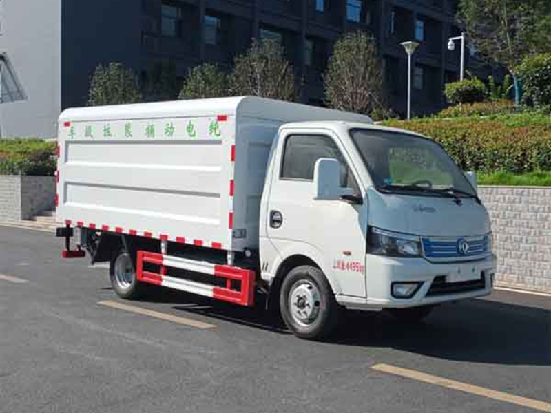 5方電動密閉式桶裝垃圾車
