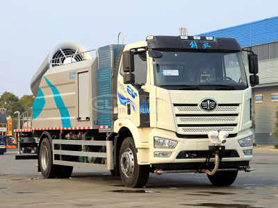 解放10方純電動(dòng)多功能抑塵車